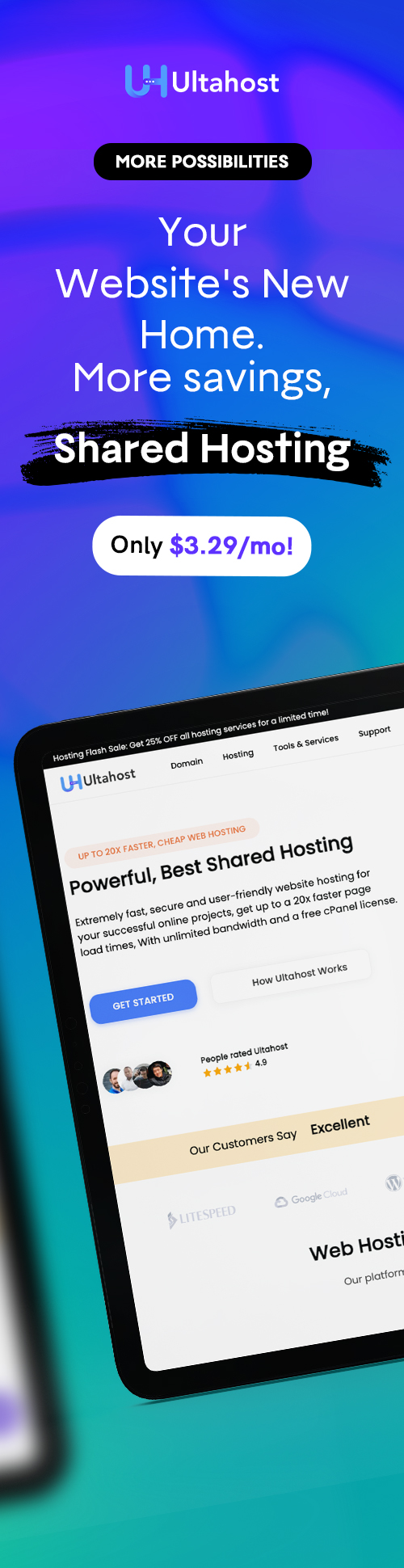500 x 1940 Shared Hosting Your websites new home